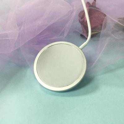 China Mobile Phone QAFAB 15w Smart Magnetic Wireless Charger Wholesale Phone Fast Charging Pad With Type C Port for sale