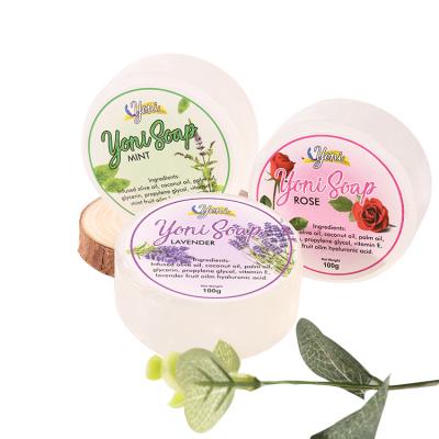 China Yoni Herbal Feminine Bar Soap Vaginal Tightening Soap Yoni Soap for sale