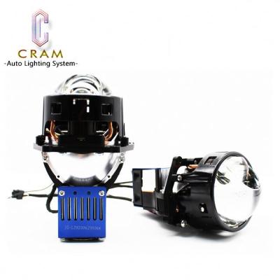 China New Product Blue Lens 12V 8000K For Truck Bi Led Projector Snow White CRAM-LED-SD003 for sale