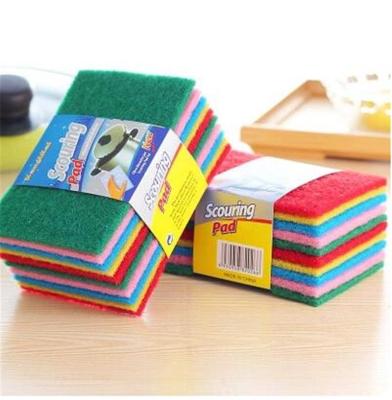 China 10 Pcs / Bag Kitchen Dish Cloth Household Sustainable Cleaning Cloths For Washing Dishes And Pots for sale