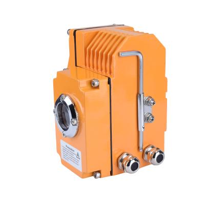 China Regulation Type Valve 220V 24V 800Nm Waterproof Quarter Turn Electric Actuator for sale