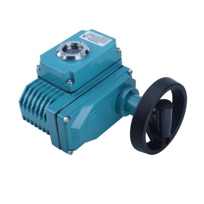 China IP68 DN150 12v 24V 1/2 ball valve electric motorized actuator 2 inch hand wheel motor for sale