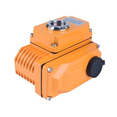 China Waterproof IP68 24Vdc 4-20ma Ball Motor Drive Valve Atuador Eletrico Motorized Electric Actuator for sale