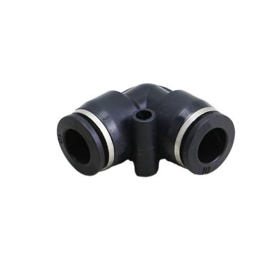 China One Touch Hotels M4 M6 M8 M10 M12 BSP Air Fittings Types Pneumatic Plastic Pneumatic Pipe Fittings Parts for sale