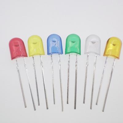 China LED Lamp LED Display DyPh LED Display / Led 3mm 5mm Oval Red Blue Yellow Green White Diffused Oval Led Diode for sale