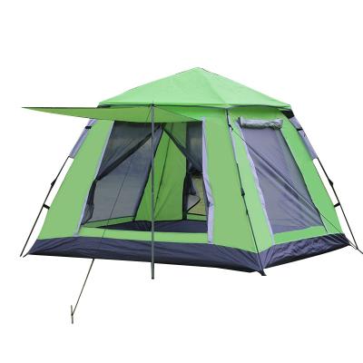 China Extended Type Camping Equipment 4 Season Camping Tents 2 Or 3 People Waterproof Outdoor Family Outdoor Tents for sale