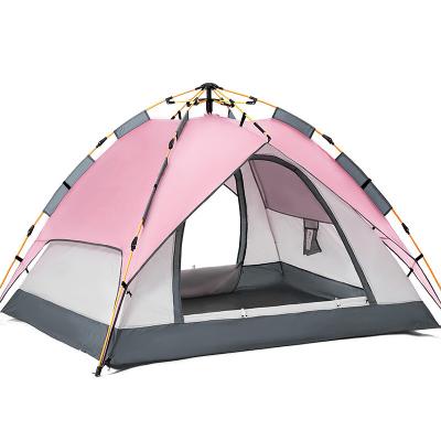 China Extended Type Custom Made Luxury Hotel Pink Desert Tent For Camping Tents Outdoor Canvas Tent for sale