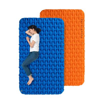 China Foldable TPU For Protective Outdoor Camping Two PVC Inflatable Sleep Mattress Camping Mat for sale