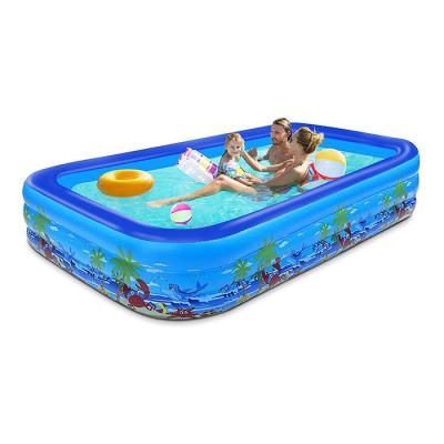 China Factory customization inflatable pool for kids and adults inflatable swimming pool YC07 for sale