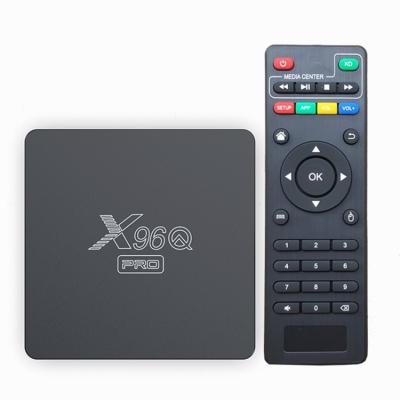 China Factory Price PRO 2gb 16gb 2.4g Allwinner H313 Smart TV Box X96Q PRO X96q Box X96Q Pro for sale