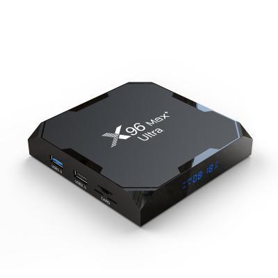 China 2022 new arrive X96 max+ ultra 8K s905x4 4gb 64gb max android 11 tv box ott set top box X96 plus 5G dual wifi 4gb 32gb X96max X96 MAX+ ultra s905x4 8K for sale