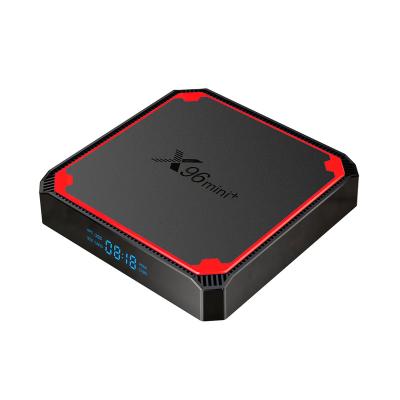 China 2022 New Arrival X96 MINI Plus Quad Core 4K 2.4G/5G WIFI Smart Set Top Box x96 mini+ TV Box Android 9.0 TVBOX 2GB 16GB S905W4 X96 mini+ for sale