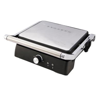 China Straight/lfet Aluminum Cheap Lift Rod Factory 4 Slices Panini Maker 180 Open Press Grill Electric Slice Grill for sale