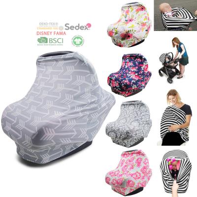 China Seat Cover Multi Breathable Stretchy Soft Sling Breathable Nursing Nursing Baby Care Baby Use Cover for sale