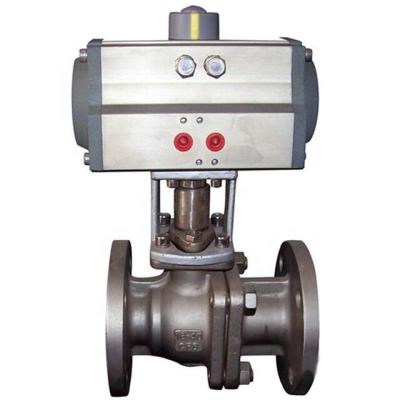 China DN65 PN16 General Pneumatic Ball Valve With Price for sale