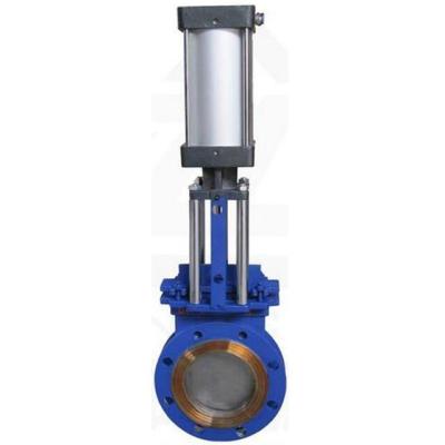 China DN200 PN16 General Pneumatic Knife Gate Valve For Paper Pulp for sale