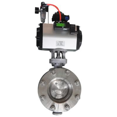 China General Bell 300mm Wafer Type Butterfly Valves With Actuatorbutterfly Pneumatic Valve Diagram for sale