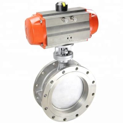 China General Pneumatic 4 Inch Stainless Steel Vacuum Butterfly Valve for sale