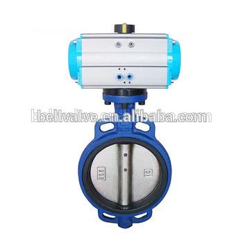 China General Pneumatic Butterfly Valve For Cement, Price Butterfly Valve With Pneumatic Actuator for sale