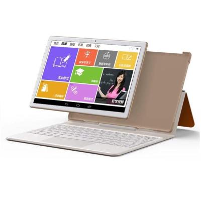 China OEM Factory 10.1 Inch Anti-dust Laptop 2 in 1 4G Lte Android Tablet Touchpad Leather Cover Keyboard Escritorio Para Computadora for sale