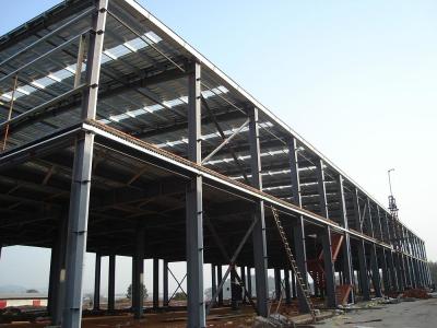 China ASTM A36 Q235B Hangar Prefab Warehouse Building for sale