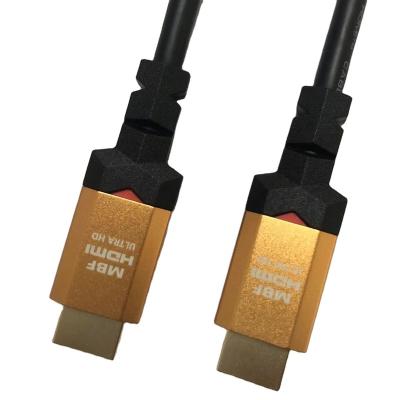 China COMPUTER Gold 8K HDMI 2.1 UHD 48Gbps@60Hz 4K@120Hz 3D High Speed ​​HDMI Cable for sale