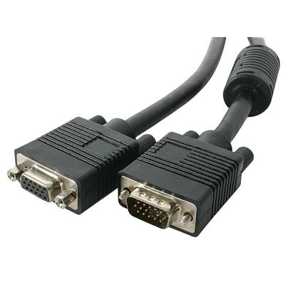 China COMPUTER Male To Female Extend Converter Adapter DP 9 Pin Din HD 15 Pin VGA To VGA Cable for sale