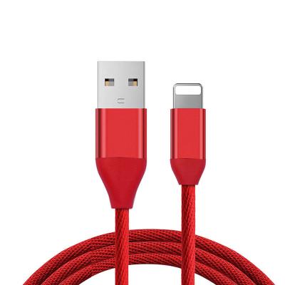 China Max 1M / 2M For 7 XR 11 Pro Mobile Phone USB Charger Strong Braided Cable Max 1M / 2M For iPhone XS X 8 for sale