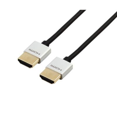 China COMPUTER Slim Hdmi To HDMI Cable 3D 4k 60hz Aluminum Pulg Male To Male 2.0 Hdmi Cable for sale