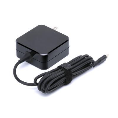 China Promotional High Quality LAPTOP AC Power Adapter to USB c Cable 16.5V 3.65A for HP DELL Laptop Charging 61W 65W for sale