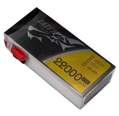 China Tattu 6S 15C 22.2V 10000mAh 12000mAh 16000mAh 22000mAh 30000mAh Lipo Battery Hot Selling Smart UAV Drone Battery For Agricultural Drone for sale