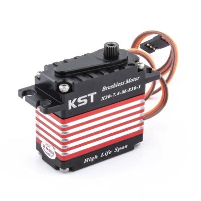 China Rc Car KST X20-7.4-M-830 3.8N.m HV Span Brushless Servo Brushless High Servo for sale