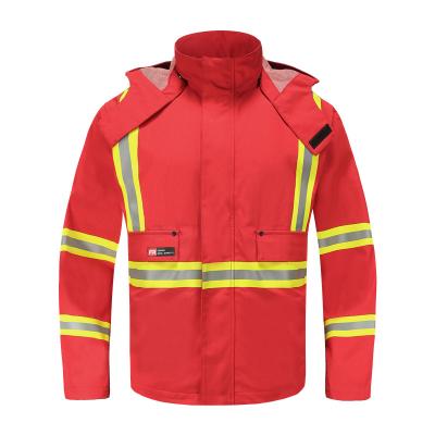 Chine Veste ignifuge de sécurité de preuve de la pluie EN11612, veste résistante chimique liquide de travail à vendre