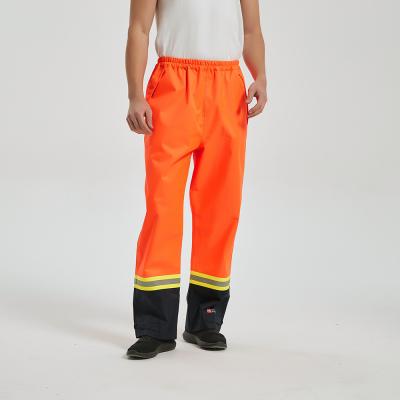 Chine Pantalons de travail de preuve de pluie d'EN20471 HIVIS franc, pantalon ignifuge antiparasite de travail de visibilité élevée à vendre