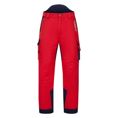 Cina Pantaloni ignifugi di inverno di Tomax F00J058 con le piastre di riscaldamento, colore due che cuce i pantaloni del lavoro del franco in vendita