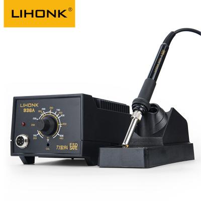 China Industry Rework PCB SMD IC Repair Tool Electric Soldering Station Kit 60W LK-936A Iron Welder Stand LK-936A for sale