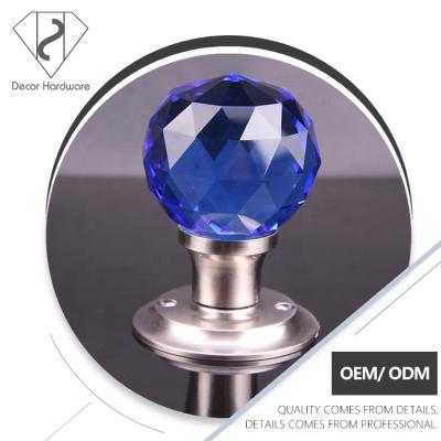 China Cheap Decorative Modern Round Drawer Furniture Acrylic Chrome Crystal Pull Kitchen Cabinet Crystal Knob Wardrobe Knob for sale