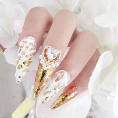 China 3D Nail Art Decorations Newest 3D Nail Art Decorations Newest 3D Flat Base Valentine's Day Glass Crystal Sticker Art Decorations for sale