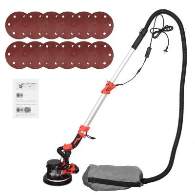 China Construction Self-Suction Drywall Hand Sander 850W Portable Electric Drywall Sander Machine With Vacuum Giraffe for sale