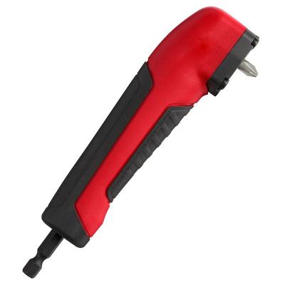 China Plastic + Steel 2S Electric Drill Bender Extension Right Angle Fittings 90 Degree Respond To Shrink Space 1/4 Inch Extended Screwdriver for sale