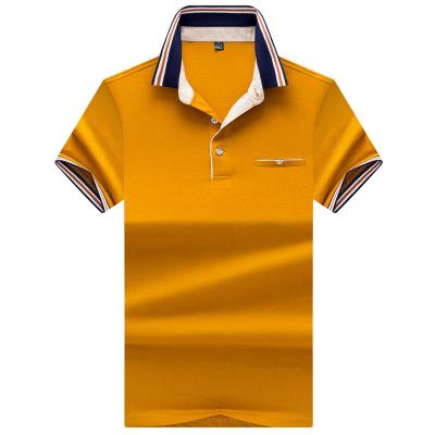 China Classic Anti-Shrink Hot Sale Cotton Polo T-Shirts Custom Your Logo Men Golf Polo Shirt for sale