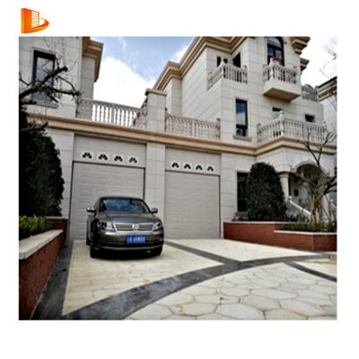 China Garage Anti Theft Commercial Doors Flag Style Sectional Door for sale