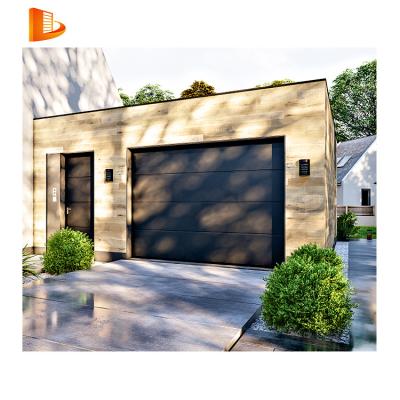 China Anti-theft Garage Doors Garage Door 16x7 Sectional Rubber Bottom For Garage Door for sale