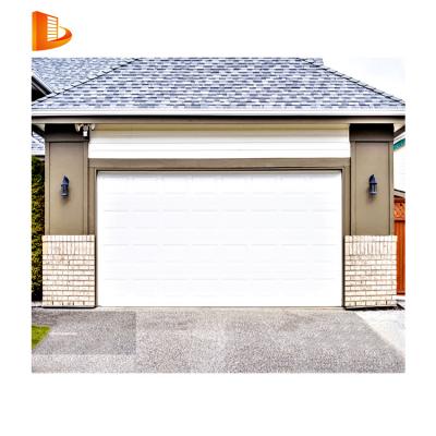 China Anti-theft Residential Garage Door Insulated Sectional Garage Doors With Garage Door Openers for sale