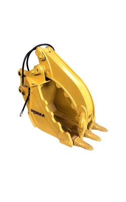 China Control de precisión Excavadora Grab Bucket aleación premium para la limpieza del sitio en venta