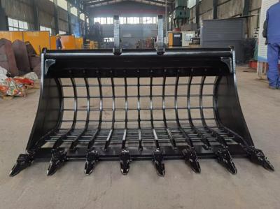 China Heavy Duty Excavator Skeleton Bucket Made From NM400 With Hydraulic Power en venta