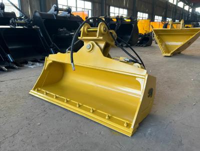 China Durable Excavator Tilting Bucket With Dual Cutting Edges And Bucket Capacity 0.1-2.1m3 en venta