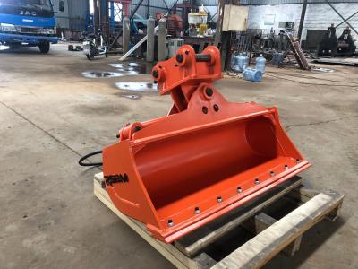 China Rational Plate Design Truck Loader Tilt Bucket voor zware toepassingen Te koop