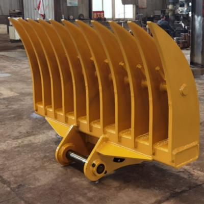 China Efficiency-Enhancing Bucket Root Rake Grapple for Land Clearing for sale