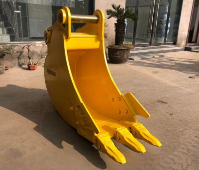 China 1-60T Compatibility High Carbon Steel Cutting Edge Material Digger Trenching Bucket for Heavy-Duty Excavation for sale